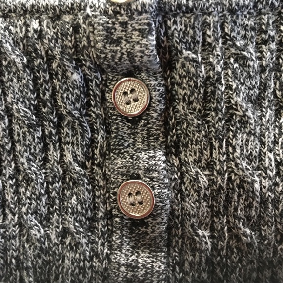 . Karen Scott Grey Sweater Sz L - Picture 4 of 11